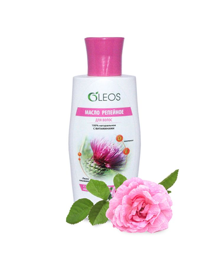 OLEOS Burdock oil with rose essential oil 125ml