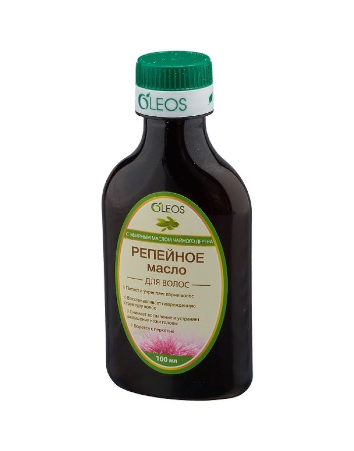 OLEOS Burdock oil with Tea tree essential oil 100ml