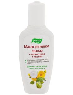 Evalar Масло репейное с календулой и хмелем 100мл