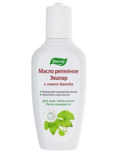 Evalar Масло репейное с гинкго билоба 100мл