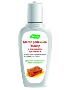 Evalar Масло репейное с прополисом 100мл