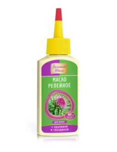 Золотой Шелк Репейное масло для волос с Крапивой и Гвоздикой 90мл