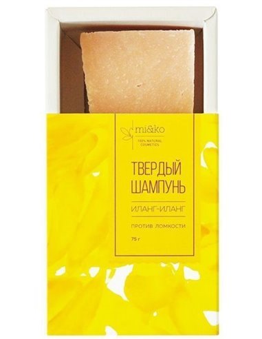 Mi&Ko Shampoo solid reducing Ylang-ylang 75g