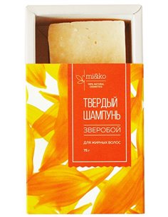 Mi&ko Шампунь твердый Зверобой для жирных волос 75г