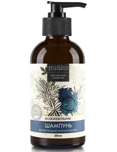 Mi&Ko Shampoo Juniperus regulating oiliness hair 200ml