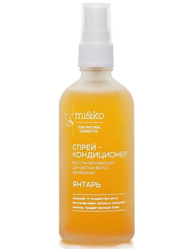 Mi&Ko Spray-conditioner Amber for Reducing light hair 100ml