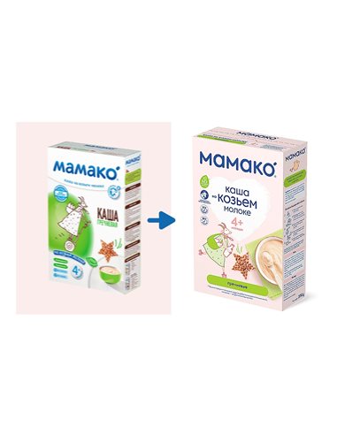 Mamako 4+ months Buckwheat porridge with goat milk 200g