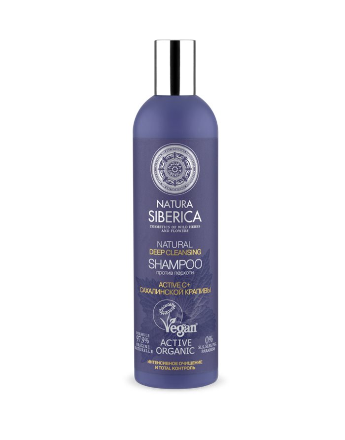 Natura Siberica Shampoo DEEP CLEANSING anti-dandruff 400ml