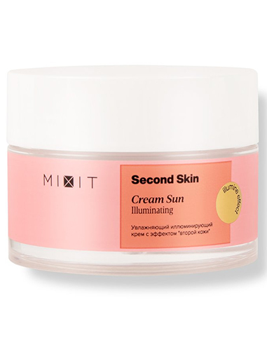 MIXIT Увлажняющий иллюминирующий крем с эффектом второй кожи Colour Sun 50мл