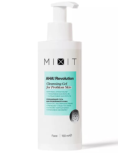 MIXIT AHA! Revolution Gel Cleanser glycolic 3% 150ml