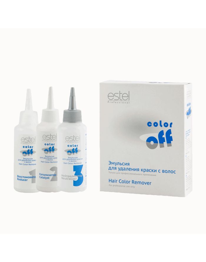 Estel Professional Эмульсия для удаления краски с волос 3х120мл