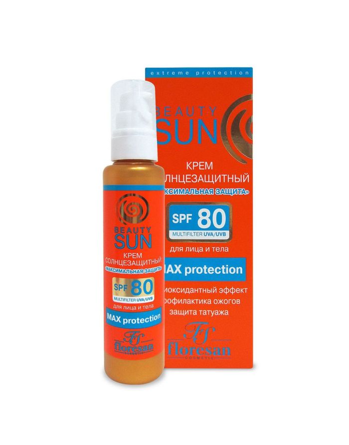 Floresan Sunscreen Maximum protection SPF80 75ml