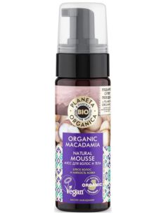 Planeta Organica Organic Macadamia Natural Hair Mousse 150ml