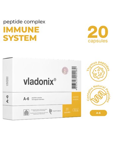 Peptides Цитомаксы Владоникс - пептиды тимуса 20 капс. x 0,2г
