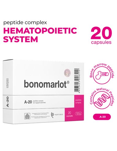 Peptides Cytomaxes Bonomarlot Bone Marrow Peptides 20 caps. x 0.2g