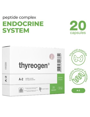 Peptides Cytomaxes Thyreogen - thyroid peptides 20 caps. x 0.2g
