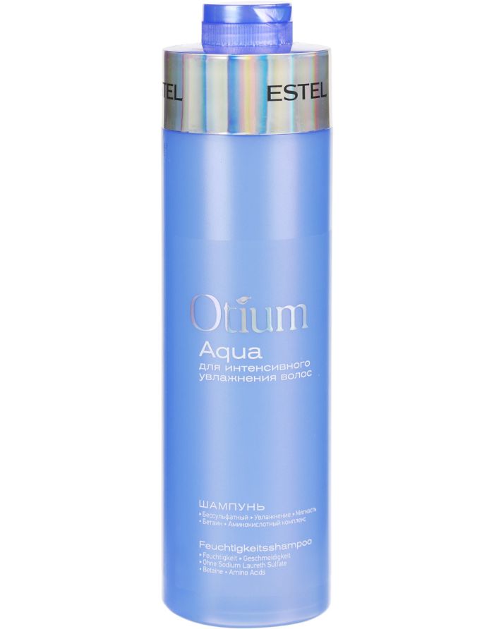 Estel Professional Otium Aqua Moisturizing Shampoo (Sulfate-Free) 1000ml