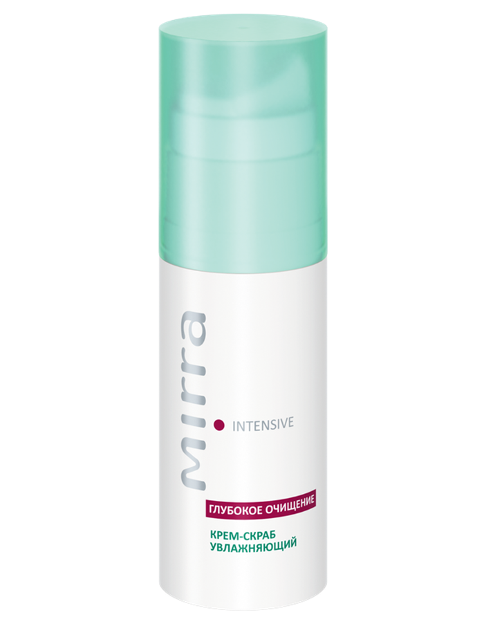 Mirra INTENSIVE Cream-scrub moisturizing for dry and normal skin 50ml