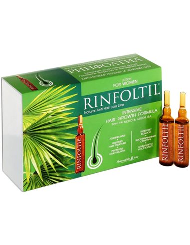Rinfoltil Strengthened formula anti hair loss for women 10ml x 10amp