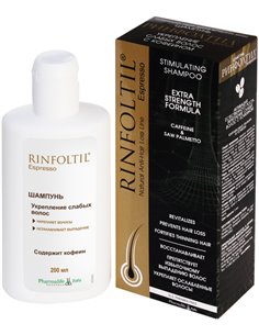 Rinfoltil Espresso Шампунь с кофеином Укрепление слабых волос 200мл