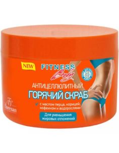 Floresan Горячий скраб для тела антицеллюлитный 500мл