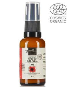 Mi&ko Пилинг для лица Мак кислотный COSMOS ORGANIC 30мл