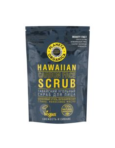 Planeta Organica Fresh Market Hawaiian Carbon Face Scrub 100g