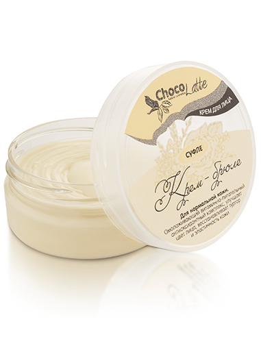 ChocoLatte Face Cream Souffle Creme brulee for normal age skin 50ml