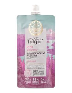 Natura Siberica Doctor Taiga Маска-скраб для лица БИО 3в1 100мл