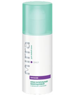 Mirra DAILY Multi-purpose nourishing cream with lemon balm and raspberries 50ml