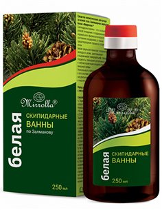 Mirrolla Скипидарная эмульсия для ванн Белая 250мл