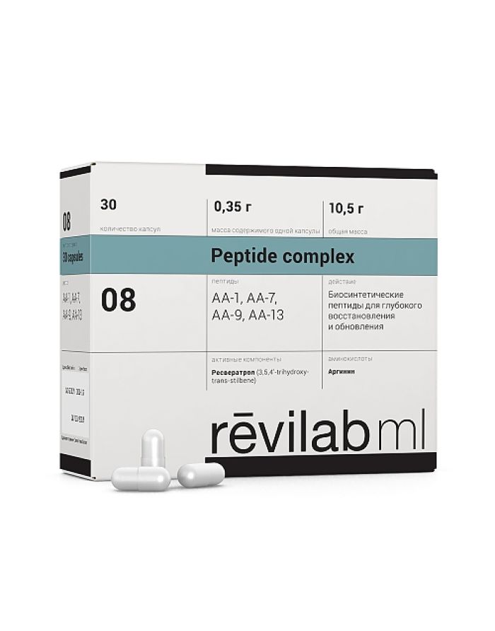 Peptides Revilab ML 08 для женского организма 30 капс. x 0,35г