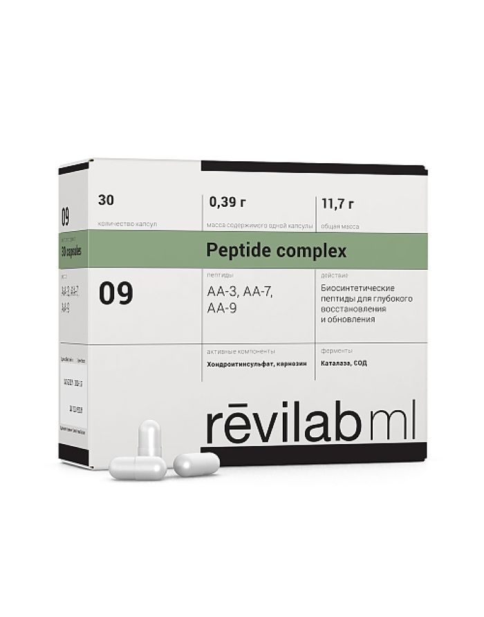 Peptides Revilab ML 09 для опорно-двигательного аппарата 30 капс. x 0,39г