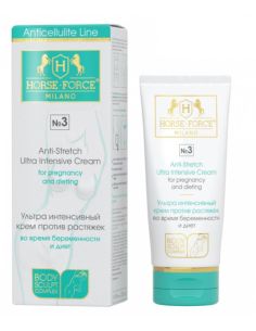Horse Force Ультра интенсивный крем против растяжек во время беременности и диет №3 150мл