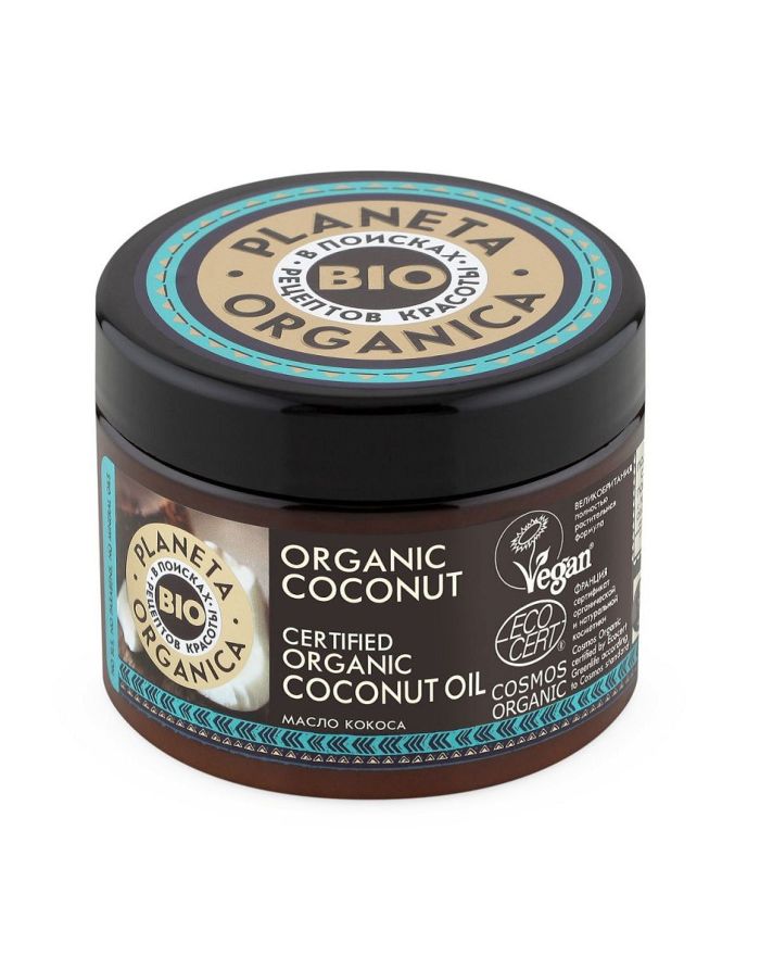 Planeta Organica Organic Coconut Масло кокоса органическое 300мл