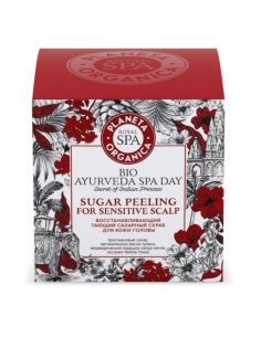 Planeta Organica Royal SPA Восстанавливающий тающий сахарный скраб для кожи головы 380г