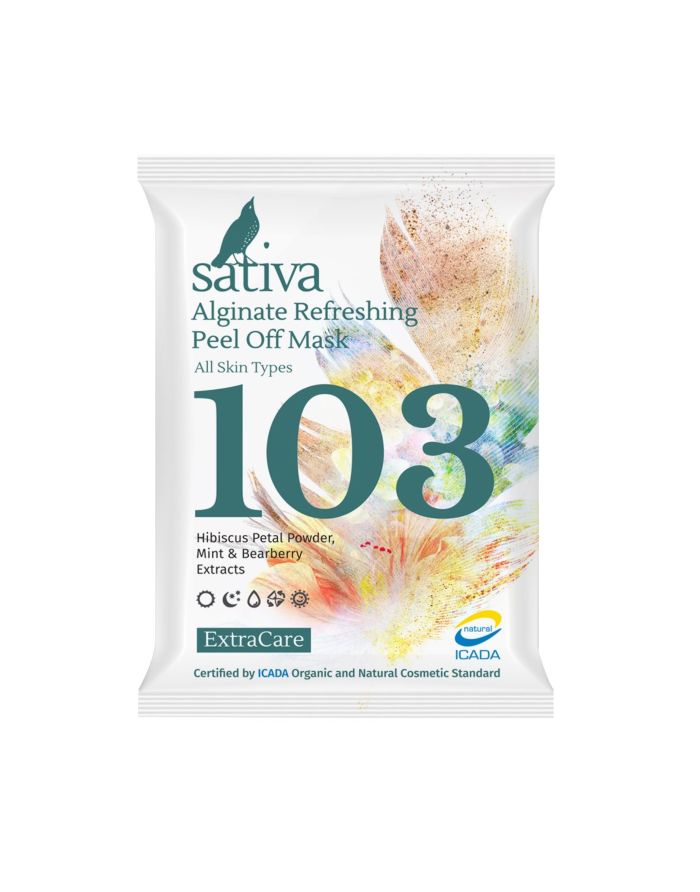 Sativa 103 Alginate Refreshing Peel Off Mask 15g