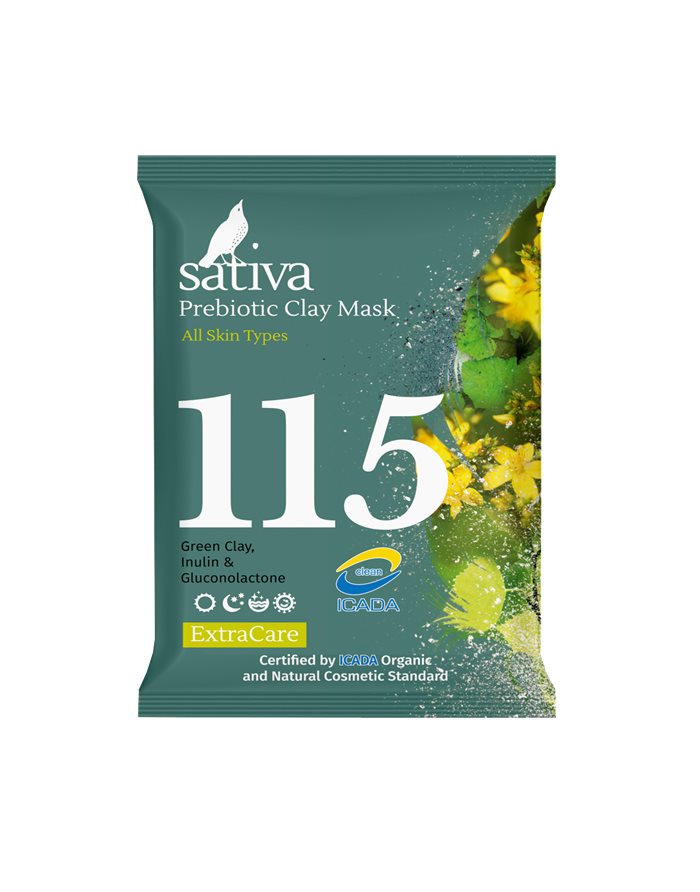 Sativa №115 Маска минеральная с пребиотиком 15г