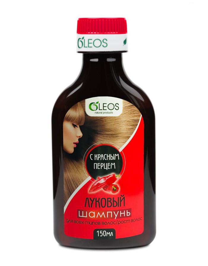 OLEOS Onion shampoo with Red pepper 150ml