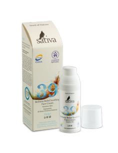 Sativa №39 Крем для чувствительной легко краснеющей кожи лица 50мл