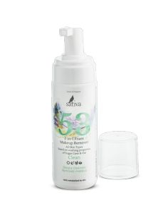 Sativa №53 Пенка 2 в 1 для очищения и снятия макияжа для всех типов кожи 165мл