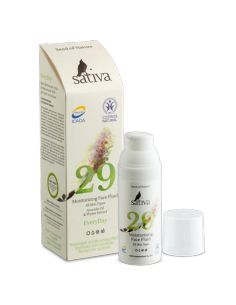 Sativa 29 Moisturizing Face Fluid for All Skin Types 50ml