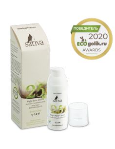 Sativa 25 Night Face Cream Normal & Combination Skin 50ml