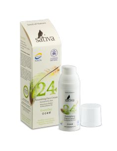 Sativa №24 Крем для лица питательный для нормального и сухого типа кожи 50мл