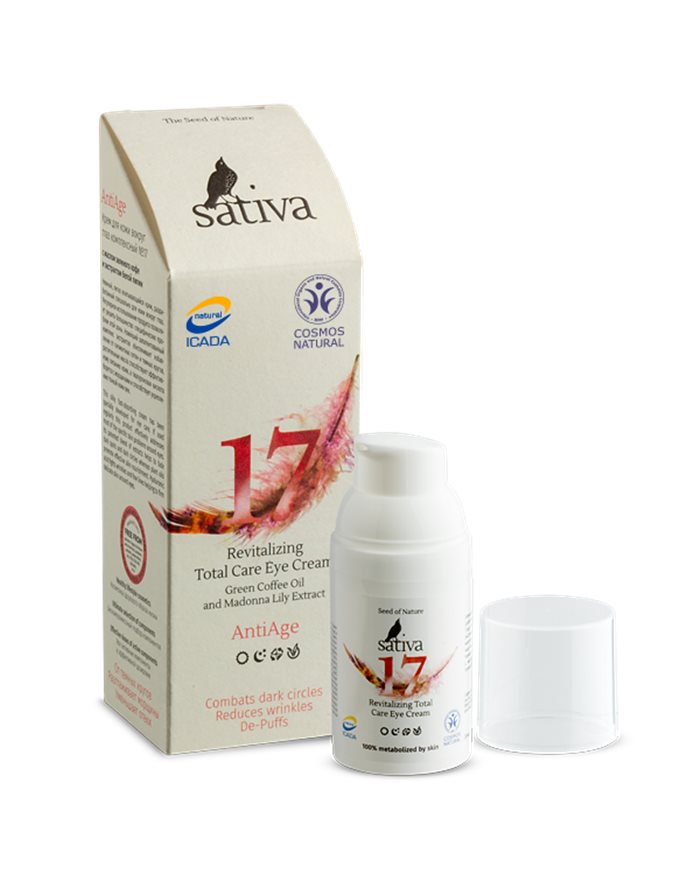 Sativa 17 Revitalizing Total Care Eye Cream 30ml