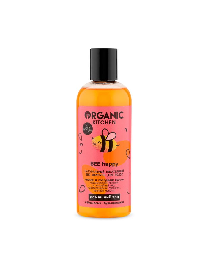 Organic Kitchen Natural Nourishing Bio Hair Shampoo BEE happy 270ml