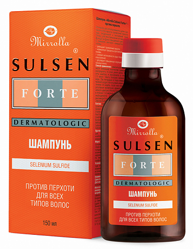 Mirrolla SULSEN Forte shampoo anti-dandruff Selenium Sulfide