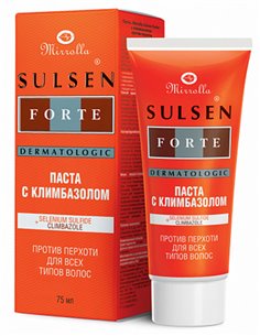 Mirrolla SULSEN Паста Forte с климбазолом против перхоти 75мл