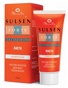 Mirrolla SULSEN Паста Forte против перхоти 75мл