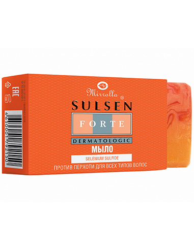 Mirrolla SULSEN Forte Anti-Dandruff Soap Selenium Sulfide 100g